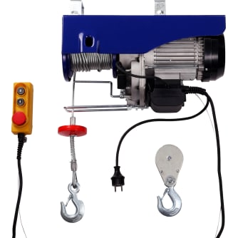Elektrische Seilwinde mini Tragkraft 500 kg/1000 kg 12 m/6 m 230 V