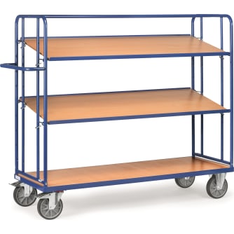 Fetra Etagenwagen mit Böden - Kapazität 500kg - 2 Böden
