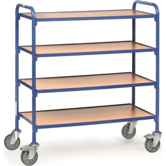 Fetra Beistellwagen 32940 - mit Böden Ladefläche 940 x 470 mm