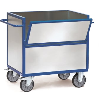 Fetra Blechkastenwagen - Kapazität 600 kg - verzinktes Stahlblech