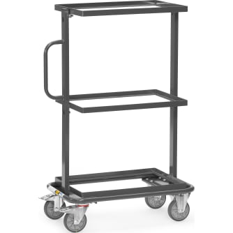 Fetra ESD-Beistellwagen 92900 - offener Rahmen Ladefläche 605 x 405 mm