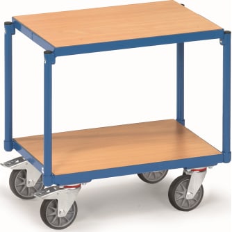 Fetra Etagenroller -2 Etagen bündig- Ladefläche 605 x 405 mm