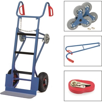 Fetra Gerätekarre 11050 - 400 kg mit auswechselbarer Beräderung