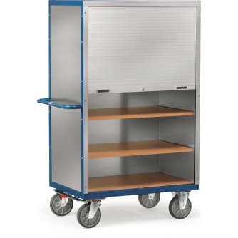 Fetra Kastenwagen mit ALU-Wänden - Kapazität 750 kg - Rolladenverschluss
