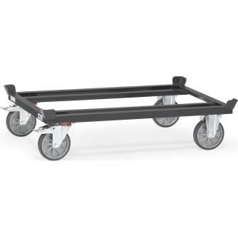 Fetra Paletten-Fahrgestell 22801/7016 für Gitterboxen und Flachpaletten