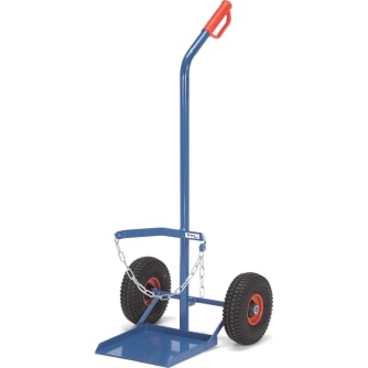 Fetra Stahlflaschenkarre - Kapazität 100 kg - 1 Propangasflasche - 11 kg