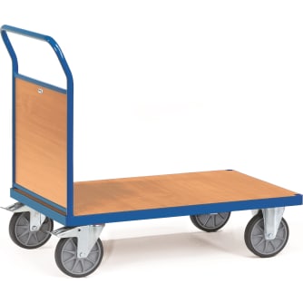 Fetra Stirnwandwagen mit Holzwand - Kapazität 600 kg