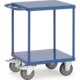 Fetra Tischwagen 2496B mit Stahlblech-Plattformen Ladefläche 600 x 600 mm