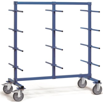 Fetra Tragarmwagen - Kapazität 500 kg - 24 Tragarme - Arme mit PVC