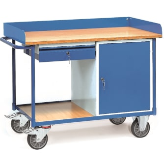 Fetra Werkstattwagen 2436 Ladefläche 1.120 x 650 mm