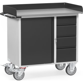 Fetra Werkstattwagen 12452/7016 Ladefläche 985 x 590 mm
