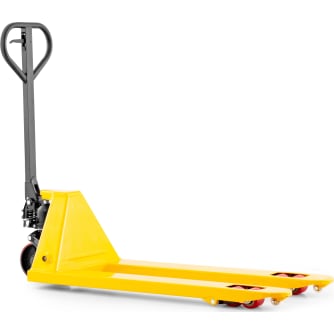 Hubwagen ECO gelb 2500 kg Gabellänge 1150 mm PU-Bereifung