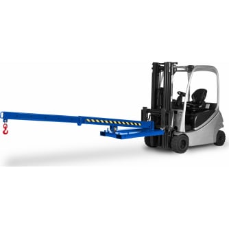 Kranarm für Stapler höhenverstellbar und pulverbeschichtet R+R