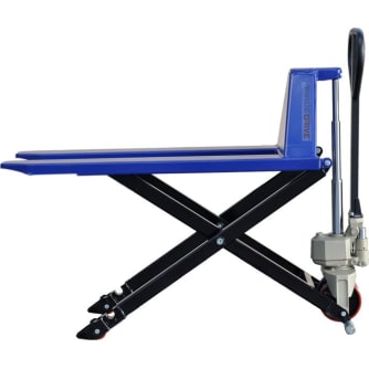 Gebrauchter Scherenhubwagen 1000 kg (Generalüberholt mit Gebrauchsspuren an der Gabel)