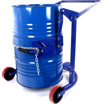 Dreirad-Fasskarre für 200l Fässer - Kipp- & drehbar bis 300 kg