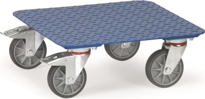 Kistenroller mit Riffelblech