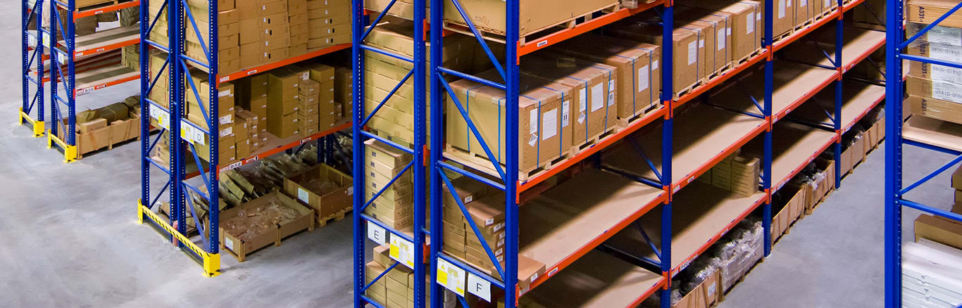 Hochregale für Paletten und Industrie