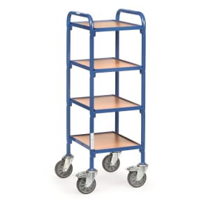 Fetra Beistellwagen 32920 - mit Böden Ladefläche 320 x 470 mm