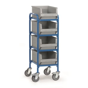 Fetra Beistellwagen 32921 - mit Kästen Ladefläche 320 x 470 mm