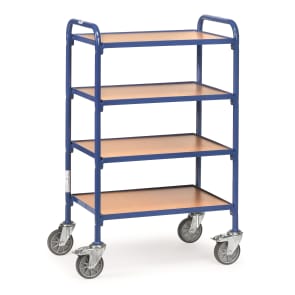 Fetra Beistellwagen 32930 - mit Böden Ladefläche 630 x 470 mm