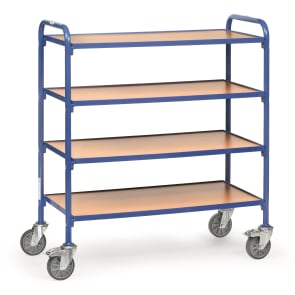 Fetra Beistellwagen 32940 - mit Böden Ladefläche 940 x 470 mm