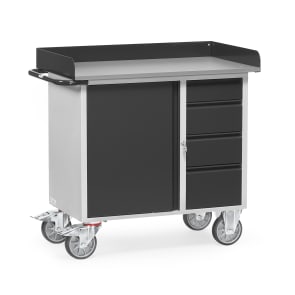 Fetra Werkstattwagen 12452/7016 Ladefläche 985 x 590 mm