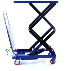 Hubtischwagen Doppelschere - Scherenhubtisch - Tragkraft 150 kg - Hubhöhe 1100 mm
