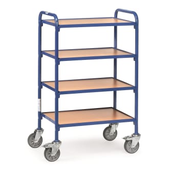 Fetra Beistellwagen 32930 - mit Böden Ladefläche 630 x 470 mm