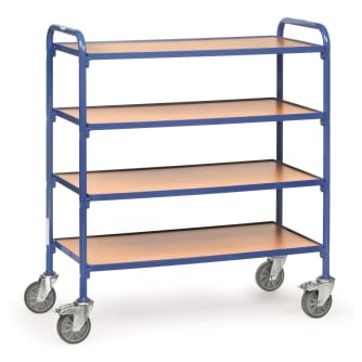 Fetra Beistellwagen 32940 - mit Böden Ladefläche 940 x 470 mm