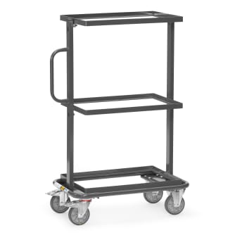 Fetra ESD-Beistellwagen 92900 - offener Rahmen Ladefläche 605 x 405 mm