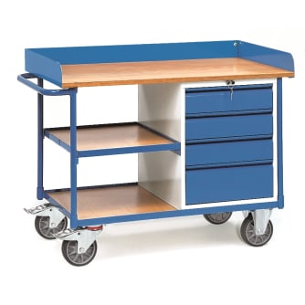 Fetra Werkstattwagen 2437 Ladefläche 1.120 x 650 mm