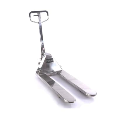 Handhubwagen aus Edelstahl