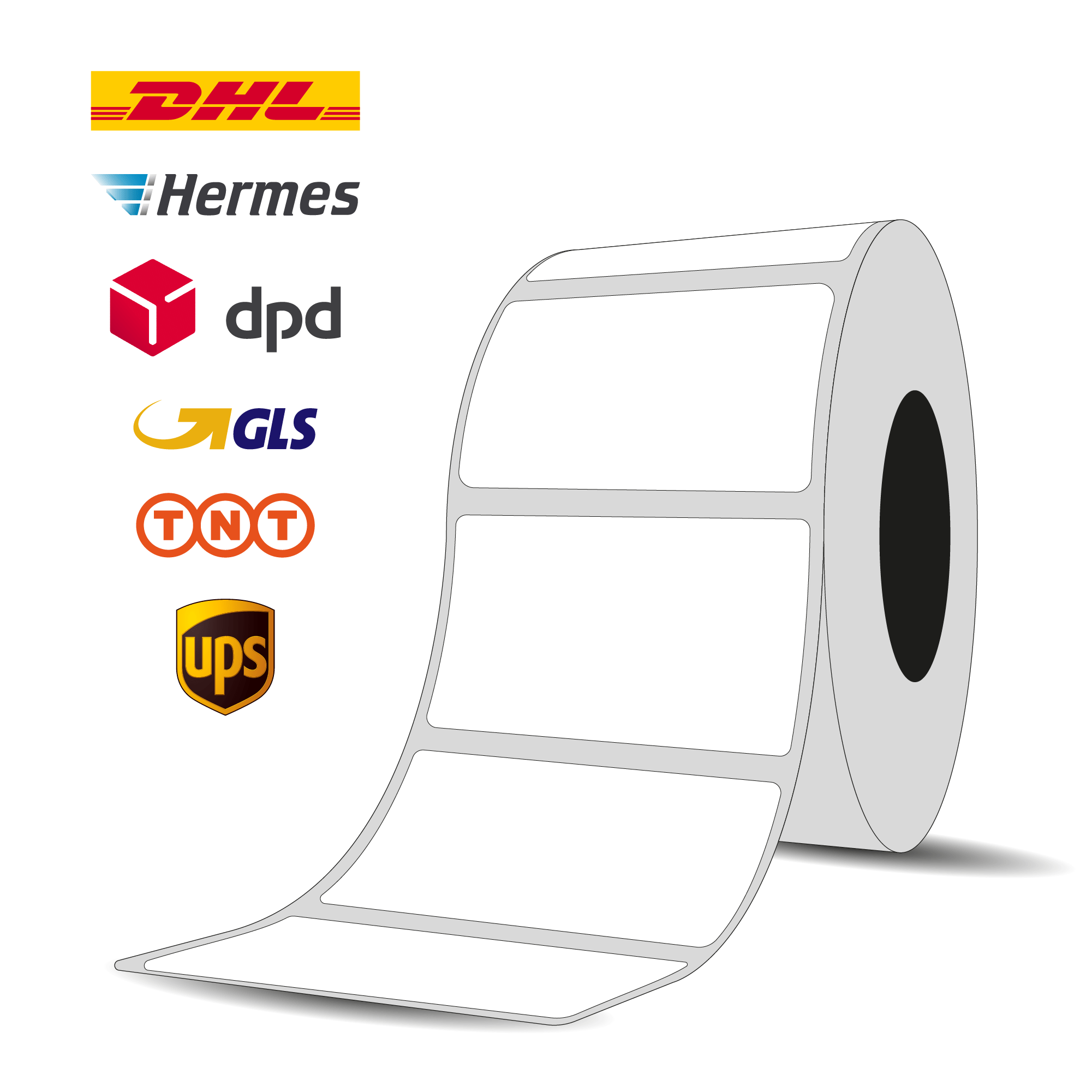 Versandetiketten Premium | Thermo 250 - 1000 Labels pro Rolle | 1 - 3 Zoll - Bild 14 von 19