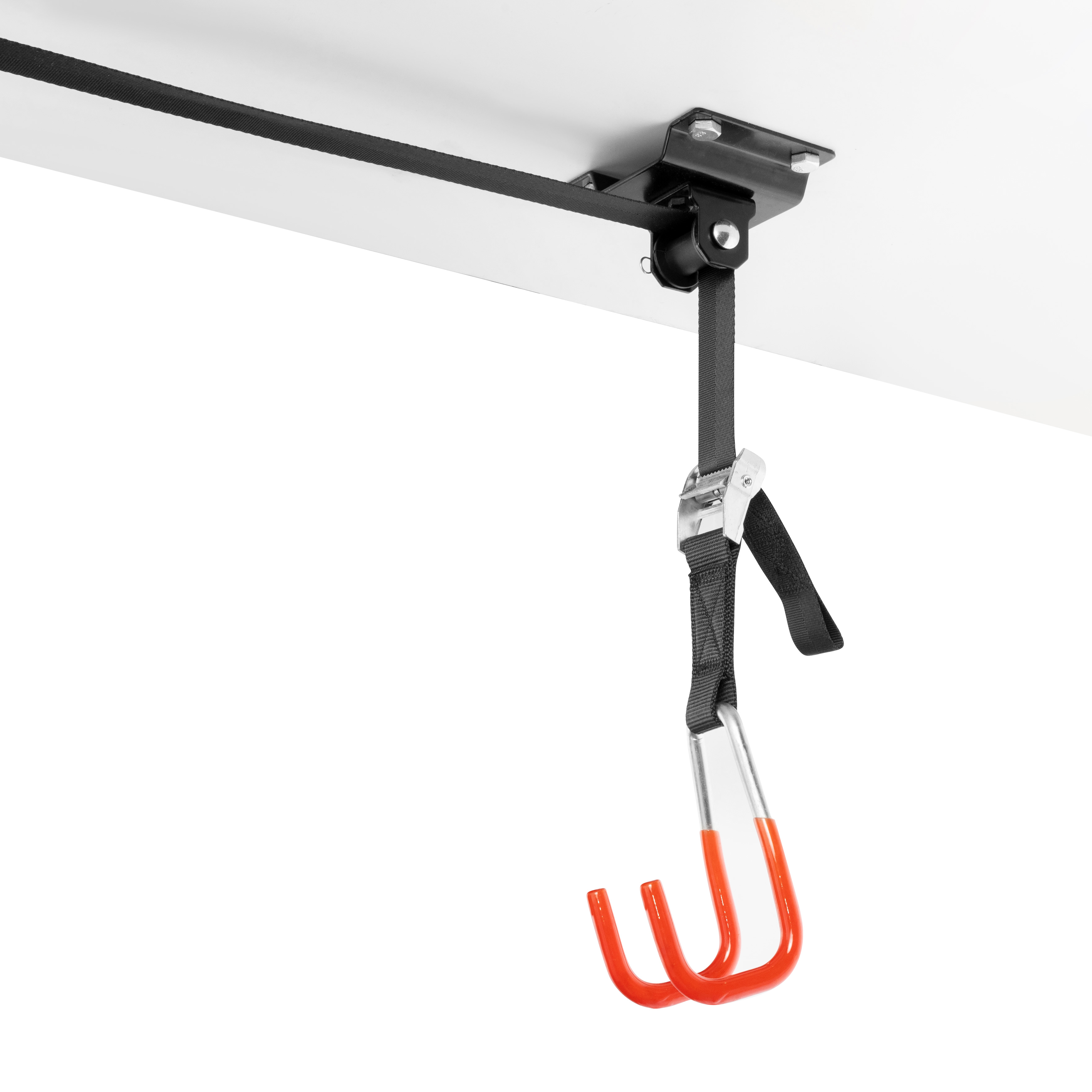 Rangement Plafond Garage Élévateur De Vélo Avec Crochet Et Frein à Corde, Kayak, élévateur De Support Velo Plafond