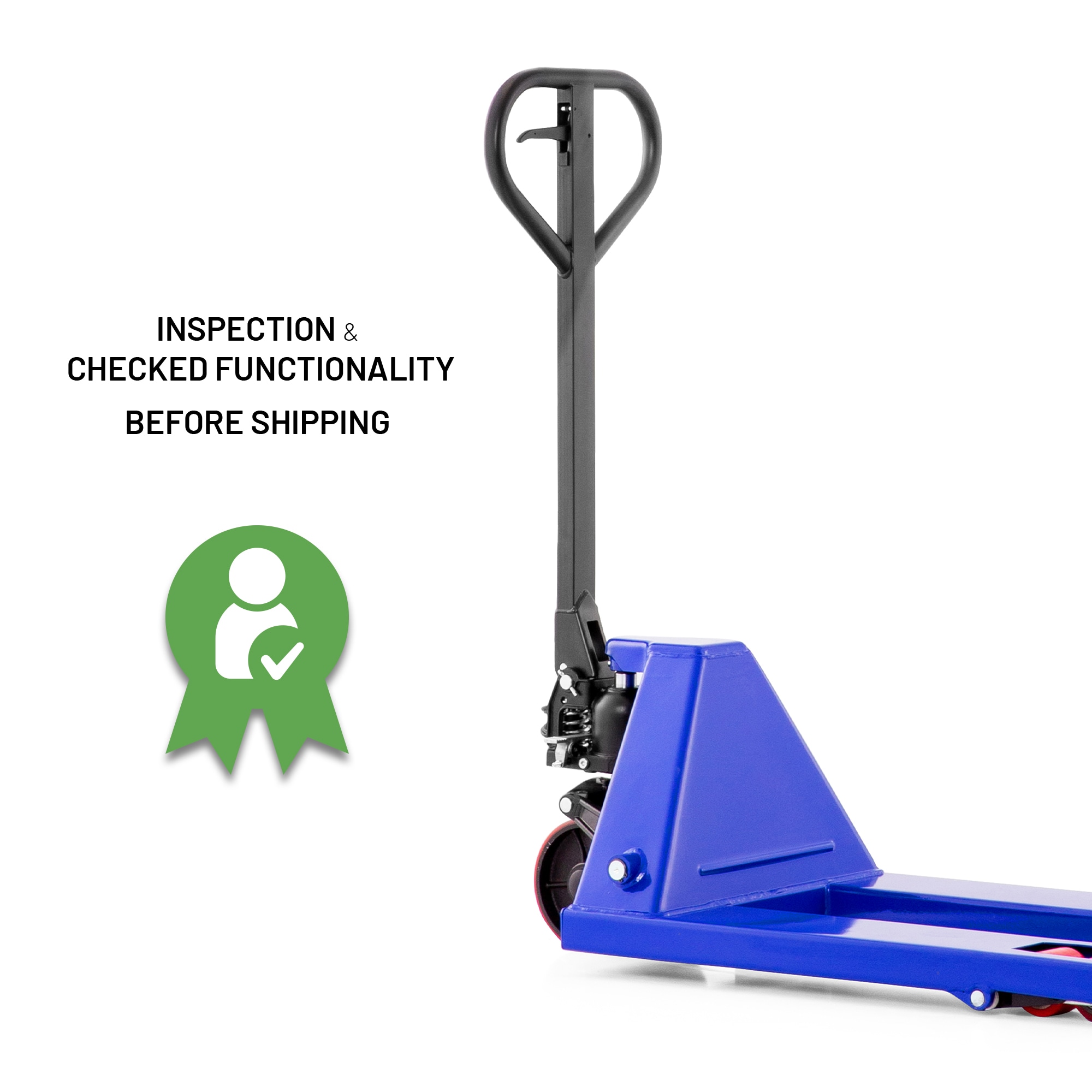 Transpaleta 2500 kg 2,5 t para europalés (800mm - 1150mm) - ECO - Imagen 4 de 69