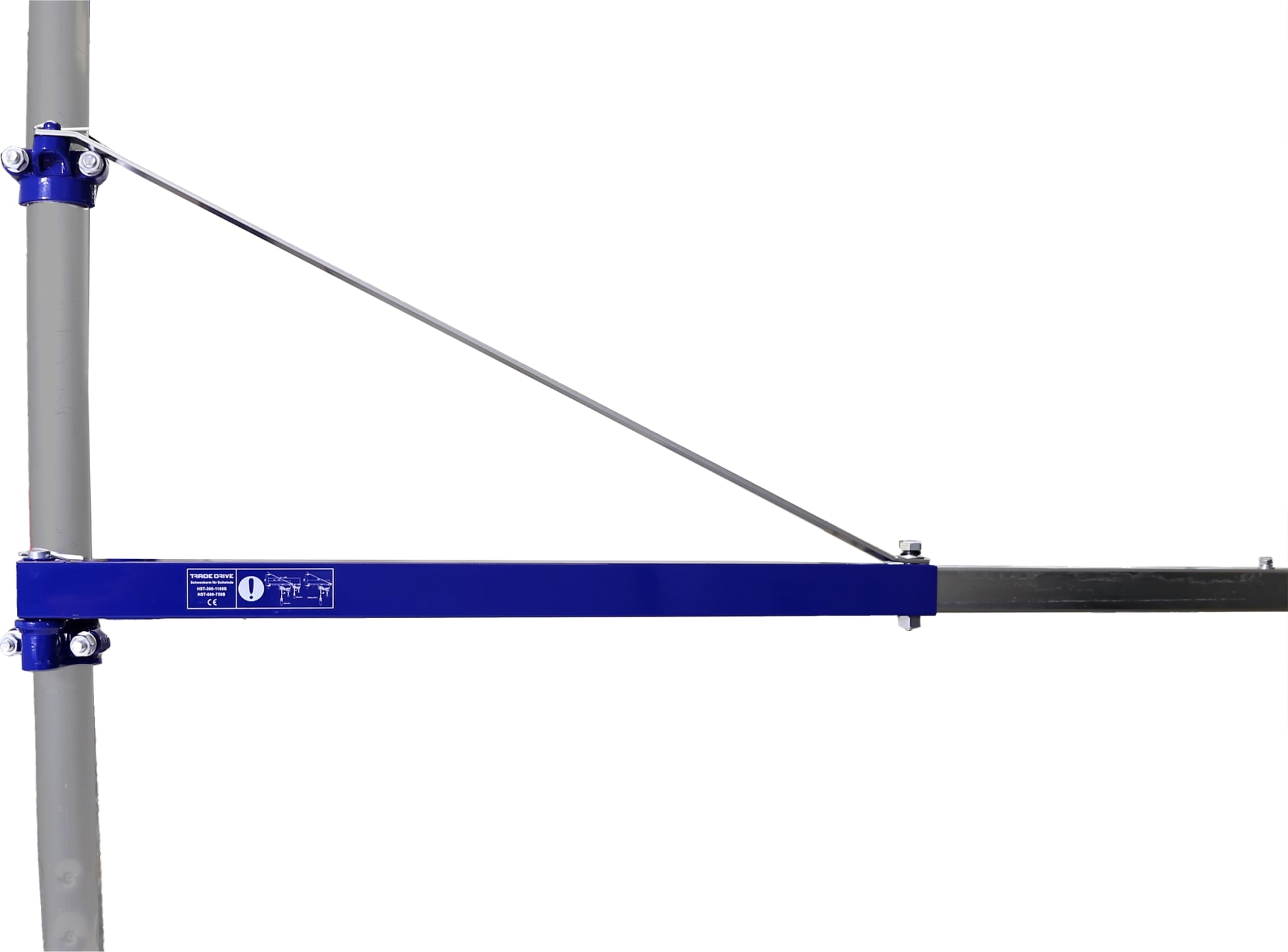 Pallit Schwenkarm SWIVEL Seilwinden | 600 kg | Kranarm Halterung für Flaschenzug