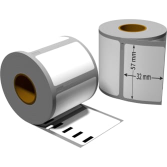 Label kompat. zu Dymo 11354 57 x 32mm 1000 Labels