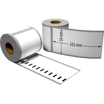 Label kompat. zu Dymo 99014 54x101mm 220 Labels