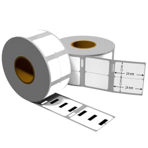 1x label compatible with the Dymo 11353 24 x 12 mm 1000 labels per roll