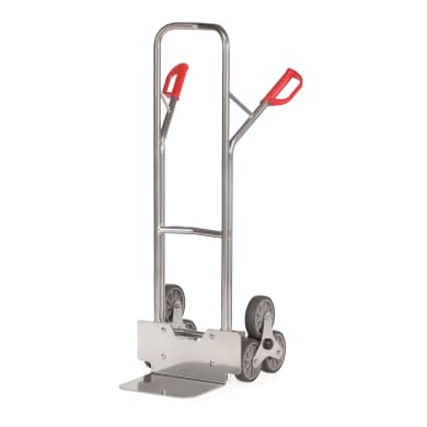 Fetra Alu-Treppenkarre AK 1325 3-Rad-Stern, je 3 TPE-Räder 160 x 40 mm