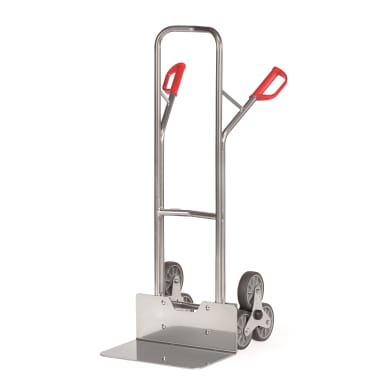 Fetra Alu-Treppenkarre AK 1326 3-Rad-Stern, je 3 TPE-Räder 160 x 40 mm