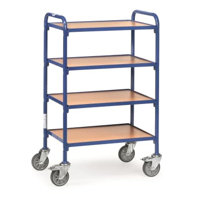 Fetra Beistellwagen 32930 - mit Böden Ladefläche 630 x 470 mm