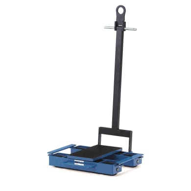 Fetra Fahrwerk, lenkbar 6957 Tragplatte 400 x 220 mm, 6 to.