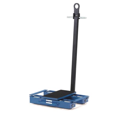 Fetra Fahrwerk, lenkbar 6958 Tragplatte 400 x 220 mm, 12 to.