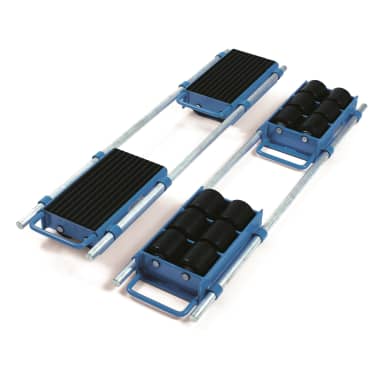 Fetra Fahrwerk, verstellbar 6952 Tragplatte 360 x 220 mm, 12 to.