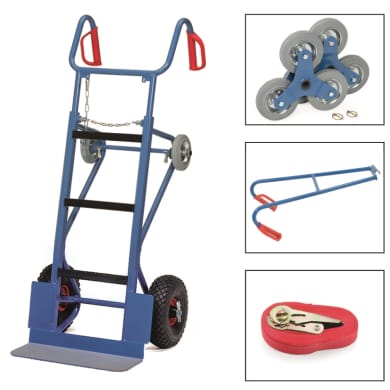 Fetra Gerätekarre 11050 - 400 kg mit auswechselbarer Beräderung
