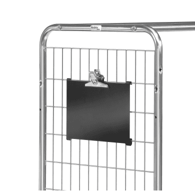 Fetra Kennzeichnungstafel 330 mm breit Zubehör für Kommissionierwagen 28er Serie