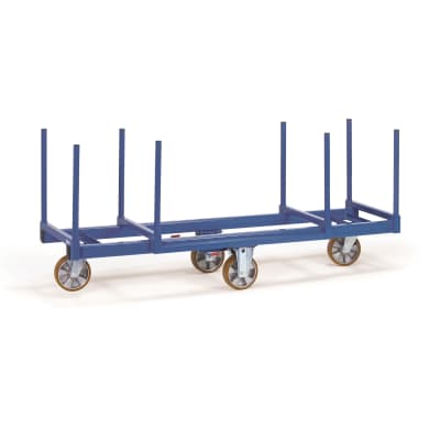 Fetra Langmaterial-Wagen 2111 - 1.200 kg Ladefläche 2.000 x 600 mm