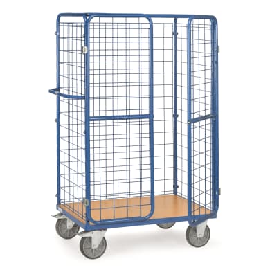 Fetra Paketwagen Drahtgitterwänden und Doppelflügeltüren und Dach - Höhe 1800mm