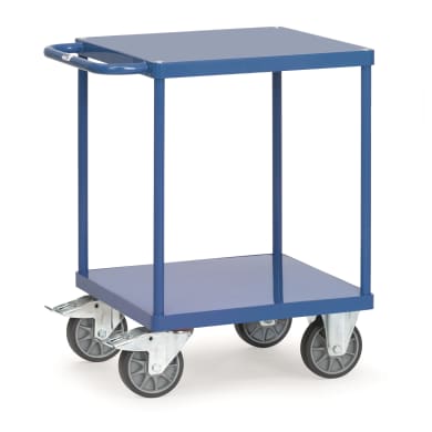 Fetra Tischwagen 2496B mit Stahlblech-Plattformen Ladefläche 600 x 600 mm